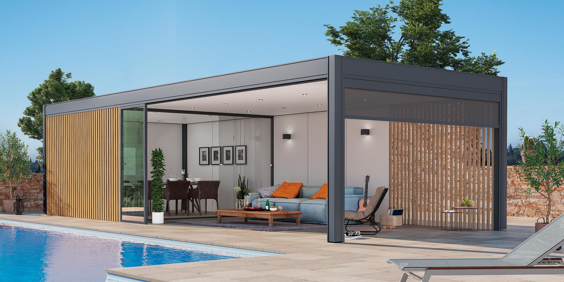 Garden Room Pergola Salon Jardin